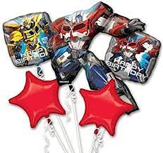 Transformers Animated Bouquet of Balloons