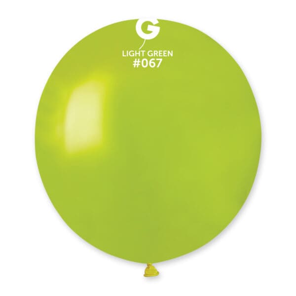 G-19” Metallic light Green #067 -25ct