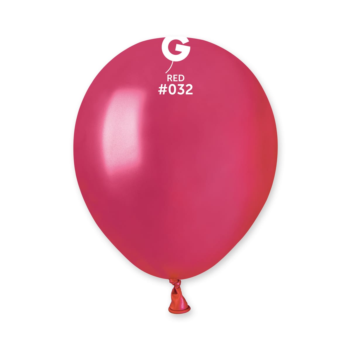 G-5″ Metallic Berry Red #032 100 ct