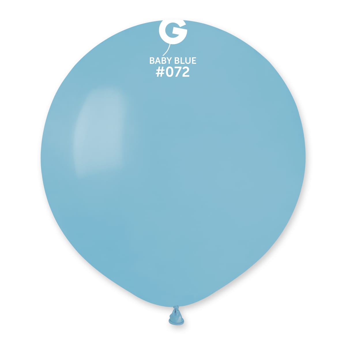 G-30” Baby blue #072 latex balloon