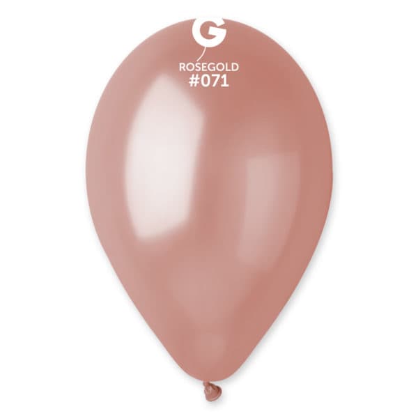 G-12″ Metal Rose Gold #071 50ct