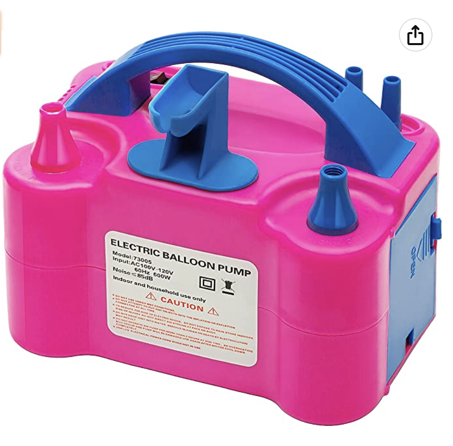 Electric pump Pink/blue