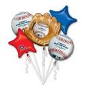 MLB Baseball Balloon Bouquet