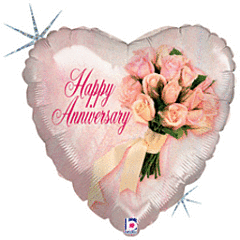 18″ Anniversary Flowers – Holographic