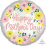 18” Happy Mothers Day W/ Flowers Heart Shape