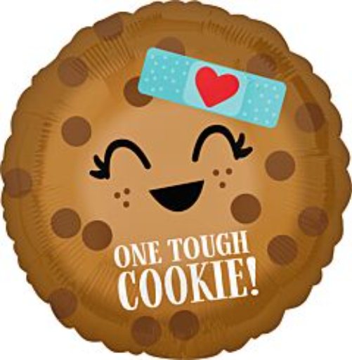 28″One tough cookie” Jumbo balloon