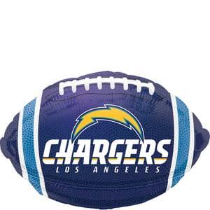 18″L.A.  CHARGERS FOOTBALL JUNIOR SHAPE