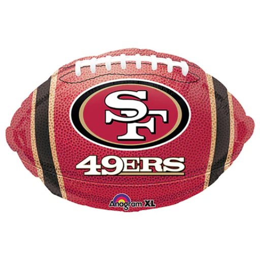 18″NFL SAN FRANCISCO 49ERS FOOTBALL TEAM