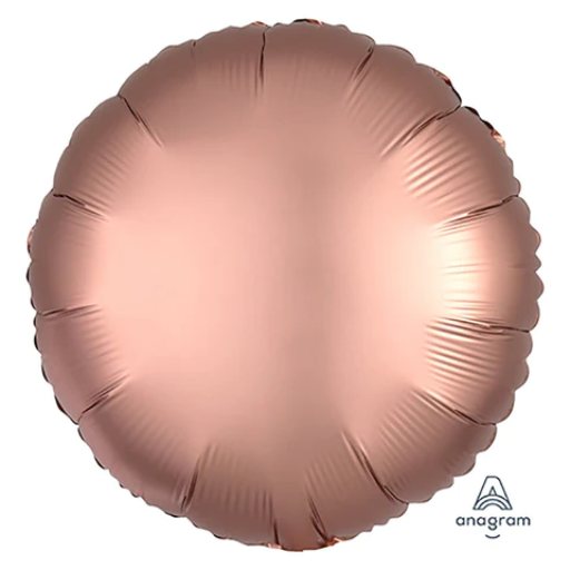 18”  CIRCLE – SATIN LUXE ROSE COPPER