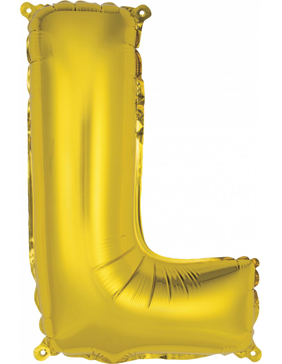 “L” Gold letter air filled balloon