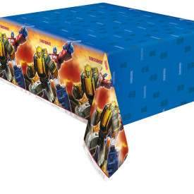Transformers Rectangular Plastic Table Cover  54″ x 84″