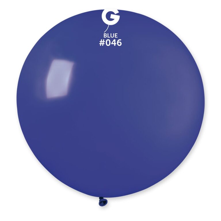 G-30″ Royal blue #046 latex balloon
