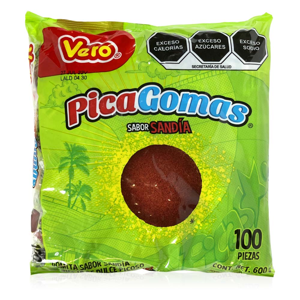 Vero Pica Goma Sandia 100Ct