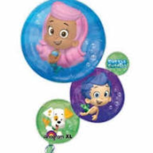 Bubble guppies cluster Mylar