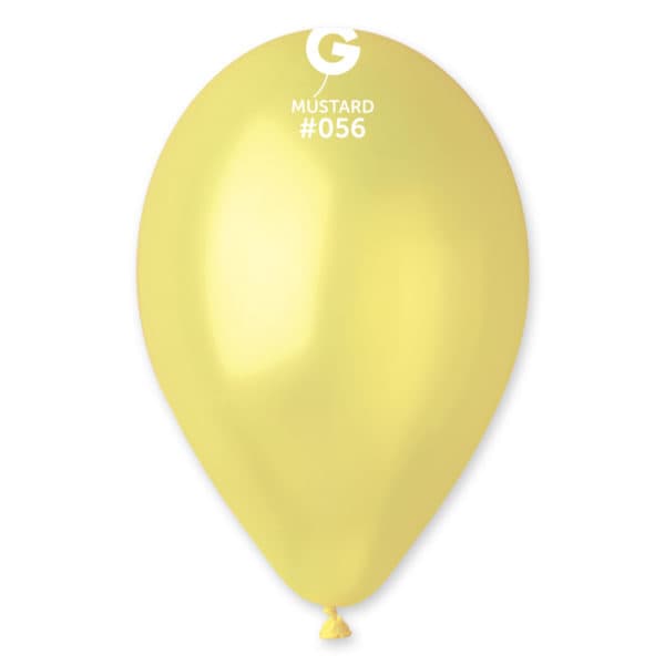 G-12″ Metallic Mustard/Baby Yellow  #056 – 50ct