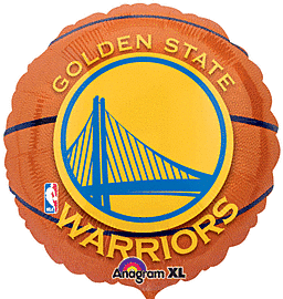 18″ NBA Golden State Warriors Basketball – Mylar