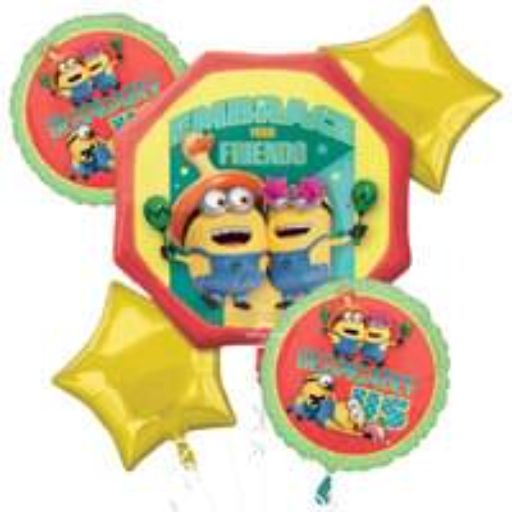 DESPICABLE ME #4 BOUQUET OF BALLOONS