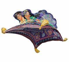 42″ Aladdin and Jasmine shape balloon